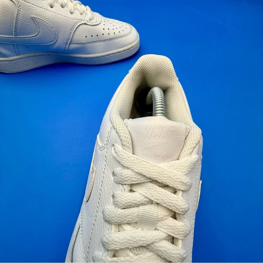 Nike Court Vision Low Triple White 2019 -‎ CD5463-100 - Men's Size 9.5